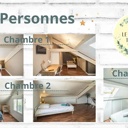 Le Cocon Troyen - Proche Centre - Parking Gratuit Apartamento Troyes